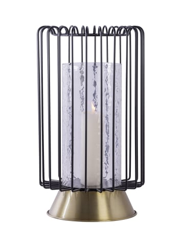 Kayoom Kerzenständer Malibu 125 in schwarz - gold