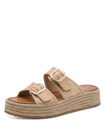 Tamaris Espadrilles Pantoletten in Gold