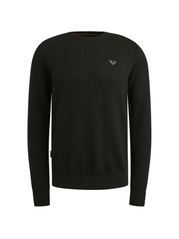 PME Legend Pullover R-NECK COTTON MODAL in Schwarz