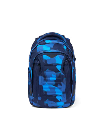 Satch Schulrucksack Match Troublemaker in blau