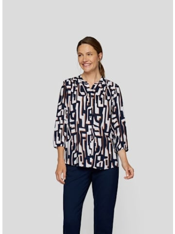 Rabe Druckbluse für Damen in blau
