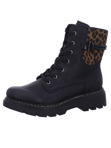 rieker Schnürstiefel in Schwarz
