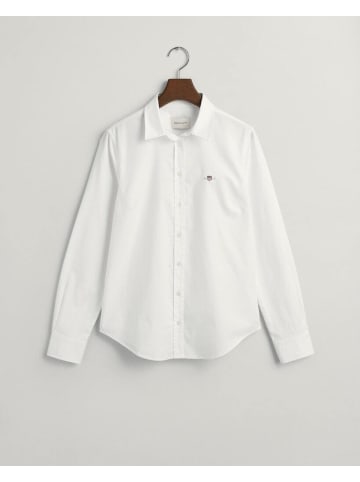 Gant Langarmbluse in white