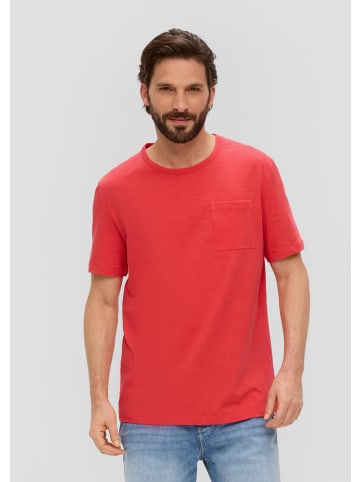 S. Oliver T-Shirt kurzarm in Rot