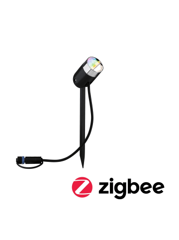 paulmann Plug & Shine LED Gartenstrahler Pike Einzelspot