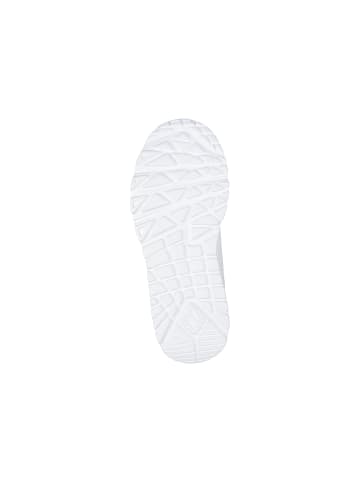 Skechers Junioren Niedriger Schnürsenkel Sneaker Uno Lite-Lovely Luv Weiß