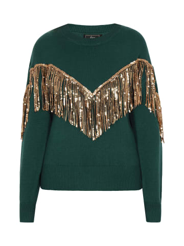 faina Pullover in Dunkelgrün