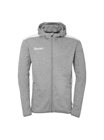 Kempa Kapuzenjacke Emotion 27 Kids in dark grau melange