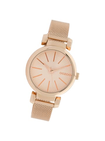 Oozoo Analog-Armbanduhr Oozoo Timepieces rosegold mittel (ca. 36mm)