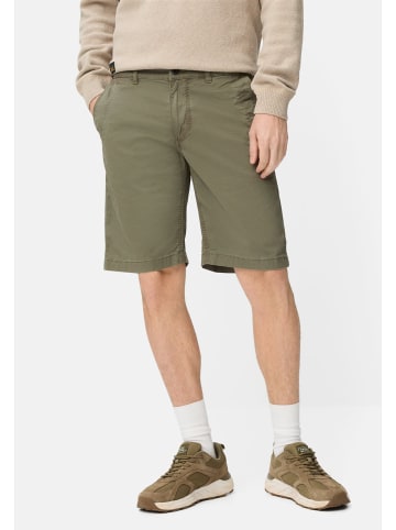 Camel Active Bermuda Shorts mit Reißverschluss in Olivgrün