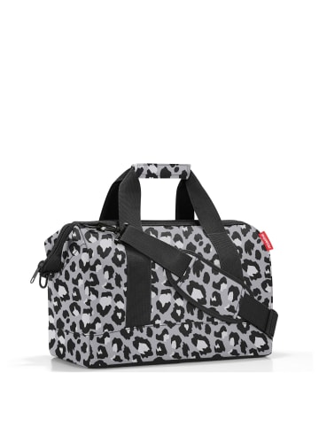 Reisenthel travelling allrounder M - Reisetasche 40 cm (leo vanilla) in leo nero