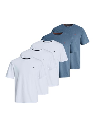 Jack & Jones T-Shirt Essentials in Weiß / hellblau