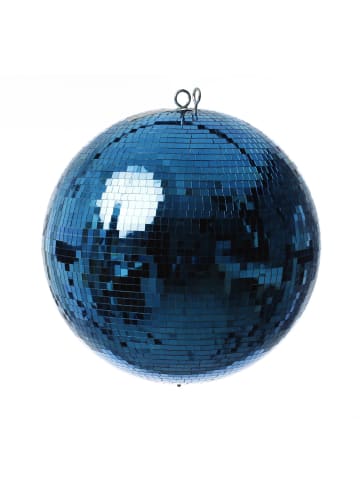 SATISFIRE Spiegelkugel Discokugel Mirrorball D: 40cm in blau