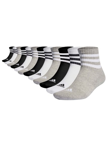 adidas Socken 12er Pack in Schwarz/Grau/Weiß