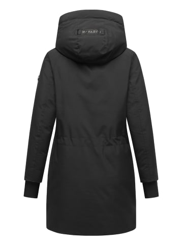 Navahoo Wintermantel Winterzart 14 in Black