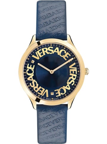 Versace Armbanduhr LOGO HALO in blau