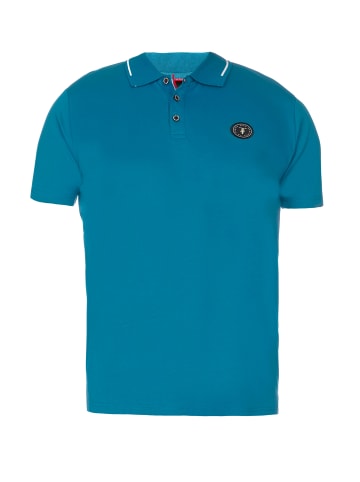 Le Temps des Cerises Poloshirt ARON in BLUE