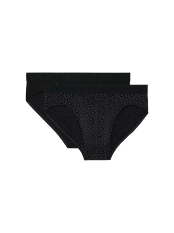 HOM Minislip Neels #2 HO1 in black/black print