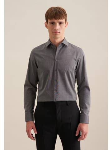 Seidensticker Business Hemd Slim in Schwarz