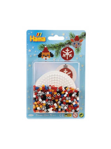 Hama Blister Weihnachten Kreis Midi-Bügelperlen in bunt