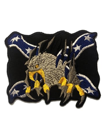 Catch the Patch Adler Fahne FlaggeApplikation Bügelbild inSchwarz