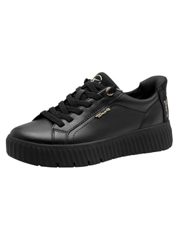Tamaris WIDE FIT Sneaker in BLACK