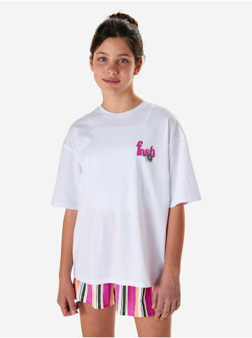 Schiesser Pyjama Nightwear in Weiß