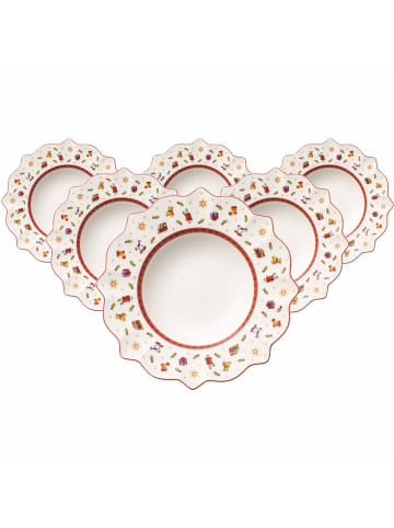 Villeroy & Boch 6er Set Suppenteller Toy's Delight in Bunt ø 26,4 cm in bunt