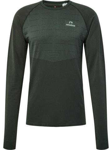 Newline Hoodie "Nwlpace Ls Seamless" in Grau