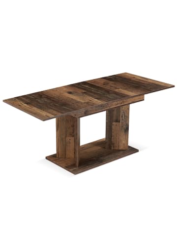 B&D Home Ausziehtisch MARA in Texas-Eiche - (B)120-160 x (H)76 x (T)80 cm