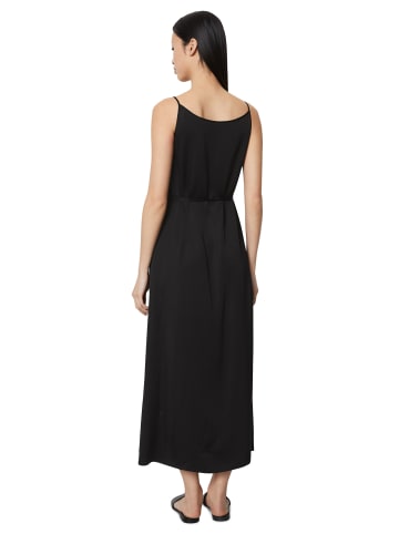 Marc O'Polo Satin-Slipdress shaped in Schwarz