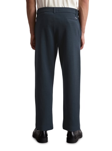 Marc O'Polo Jerseyhose relaxed in Dark Navy