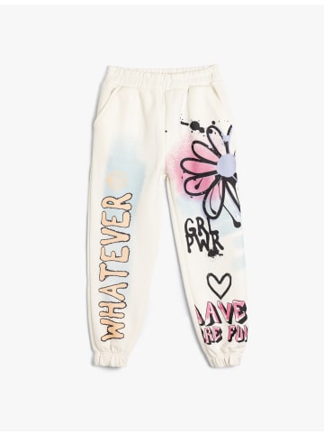 KOTON Sweathose in Ekru