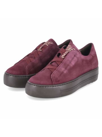 Paul Green Schnürhalbschuh in red