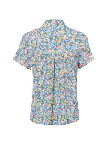 Franco Callegari Bluse Debby in blau rosa - 0008