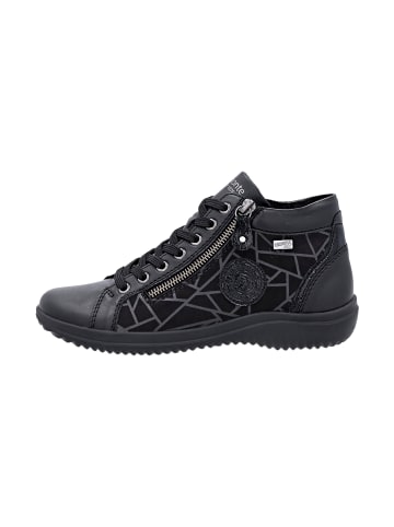 remonte Fino High-Top-Sneaker mit Schnürung Schwarz