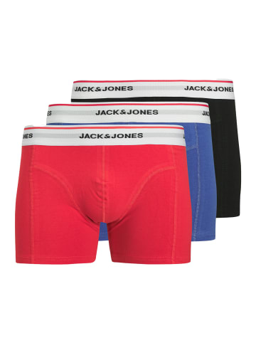 Jack & Jones Retro Short / Pant Kayden in Schwarz / blau / rot