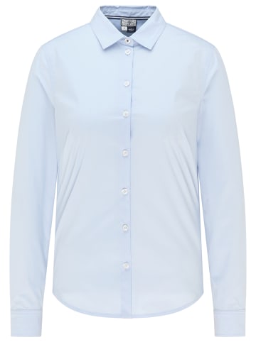 DreiMaster Maritim Damen Bluse in Hellblau