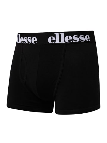 ellesse Boxershort 6er Pack in Schwarz