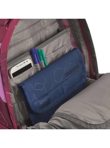 Coocazoo Schulrucksack-Set MATE "Berry Bubbles" 2-teilig in Lila