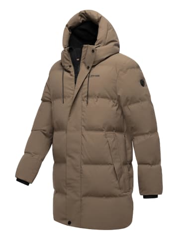 STONE HARBOUR Kurzmantel Darianoo XX in Stone Brown