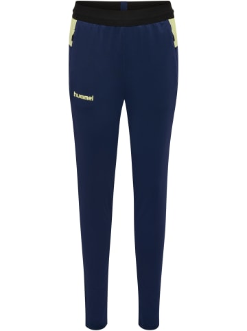 Hummel Hose Hmlblaze Kinder in MARINE/SHADOW LIME