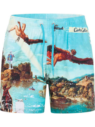 Carlo Colucci Shorts Dellagnolo in Mehrfarbig