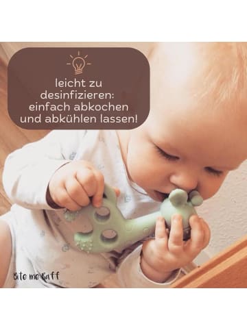 Diaper Champ Beißring / Zahnungshilfe - Bite me Raff Giraffe mit Noppen