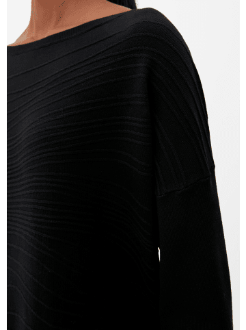 s.Oliver BLACK LABEL Strickpullover langarm in Schwarz