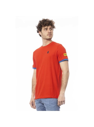 Invicta Rot Baumwolle Herren T-Shirt