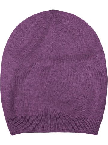 styleBREAKER Strick Beanie Mütze in Violett