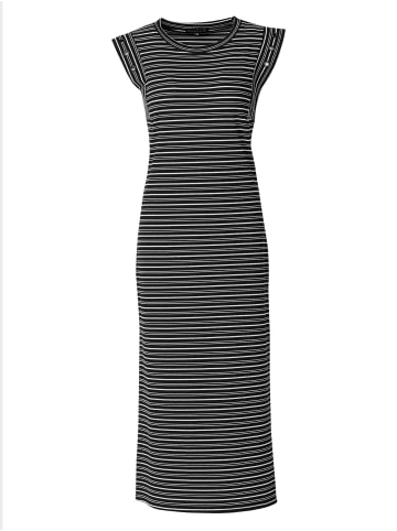 KOROSHI Kurzarmkleid. in SCHWARZ