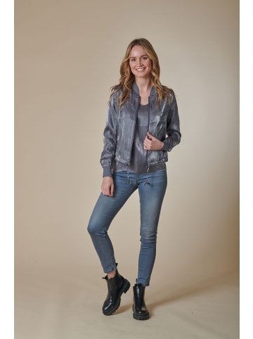 ZHRILL Jacke ZHDALS METALLIC BLACK in BLACK