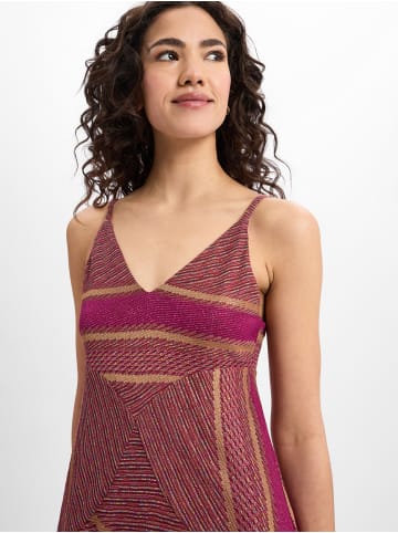 Marie Lund Kleid in roségold lila - 0001